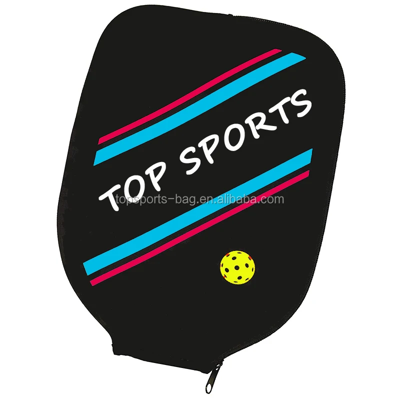 Logo Printing Neoprene Pickleball Paddle Cases Sleeves High Quality Pickleball Rackets Covers Protector Outdoor Sports, Black
Logo Printing Neoprene Pickleball Paddle Cases Sleeves High Quality Pickleball Rackets Covers Protector Outdoor Sports, Black