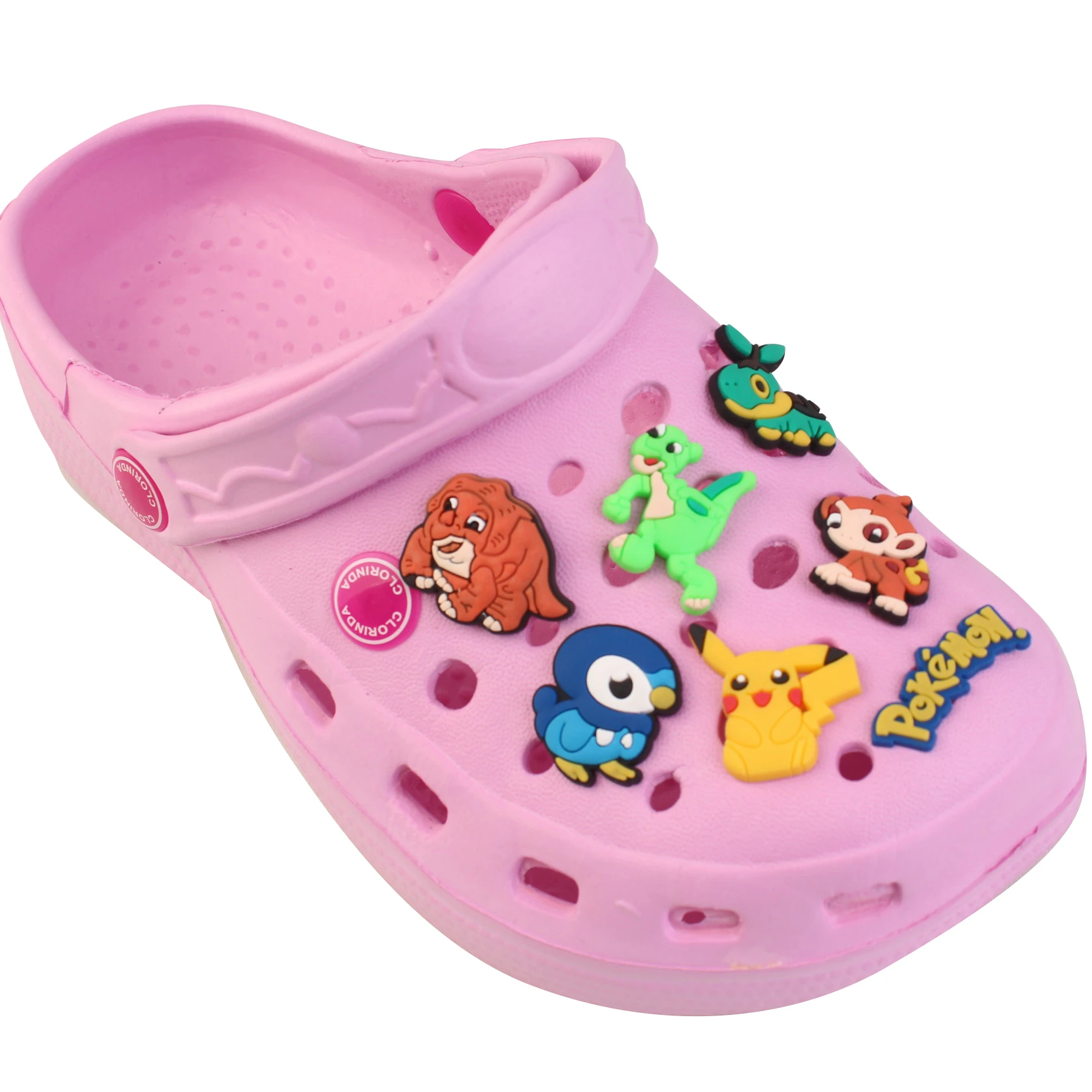 Novelty Shoe Charms for Bracelets Croc Charms Shoe Buckle Decoration for Croc Jibbits Kids Gift custom your logo
Novelty Shoe Charms for Bracelets Croc Charms Shoe Buckle Decoration for Croc Jibbits Kids Gift custom your logo