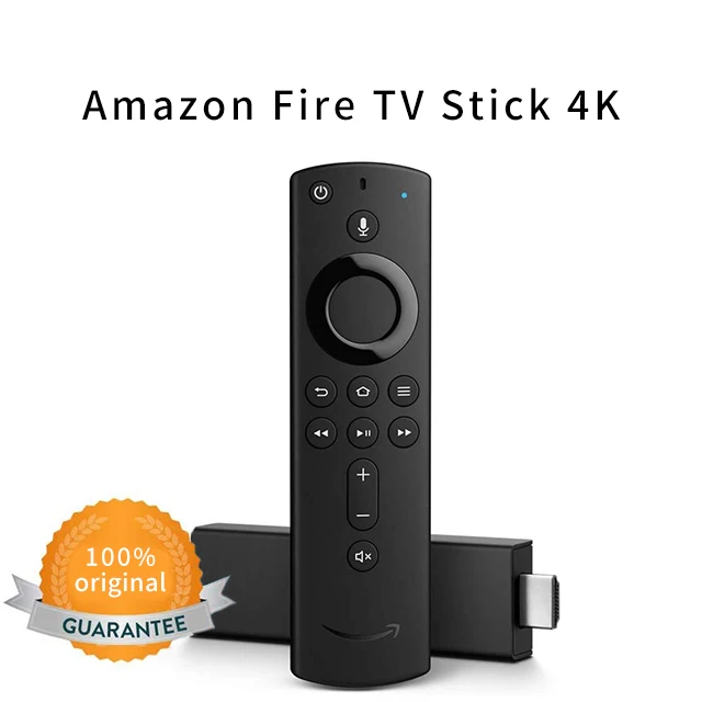 100% original wholesale price Amazon - Fire TV Stick 4K with Alexa Voice Remote Streaming Media Player - Black