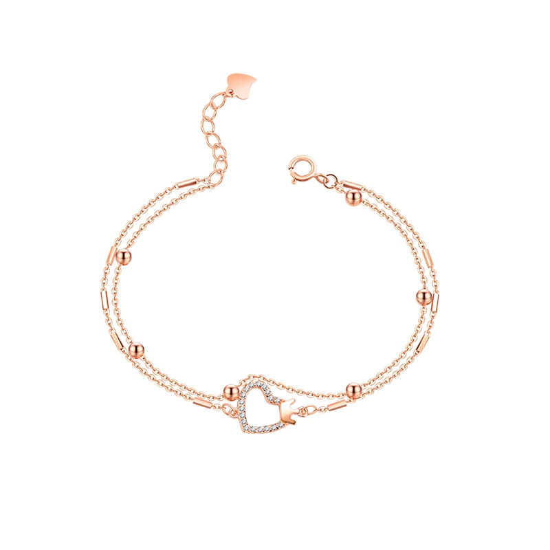 Dropshipping Simple Style 925 Sterling Silver Heart Bracelet 18K Rose Gold Bangle Bracelet Women Designer Jewelry Bracelets
Dropshipping Simple Style 925 Sterling Silver Heart Bracelet 18K Rose Gold Bangle Bracelet Women Designer Jewelry Bracelets
