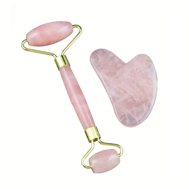 Face Roller, Facial Beauty Roller Skin Care Tools, BAIMEI Rose Quartz Massager for Face, Pink green
Face Roller, Facial Beauty Roller Skin Care Tools, BAIMEI Rose Quartz Massager for Face, Pink green