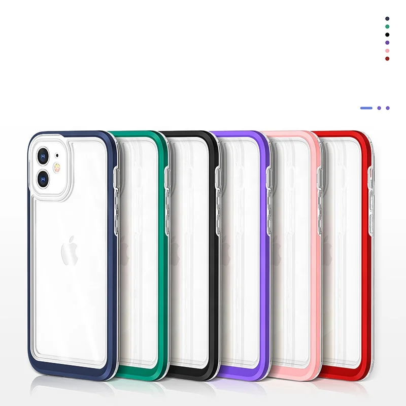TPU Acrylic Clear Hard Back Cover Phone Case Transparent Case for iPhone 11 12 13 Pro Max, Multi colors
TPU Acrylic Clear Hard Back Cover Phone Case Transparent Case for iPhone 11 12 13 Pro Max, Multi colors