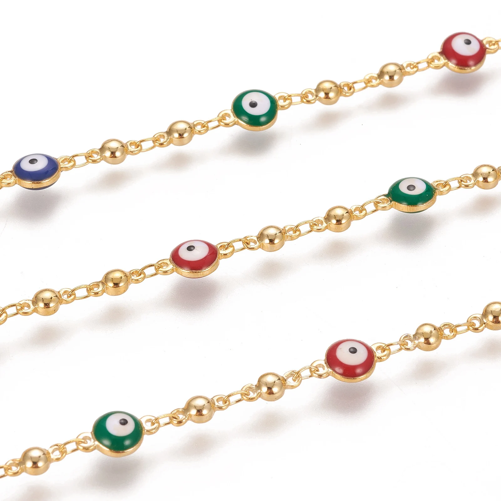 PandaHall Long Lasting Plated Round Eye Brass Link Chains 
PandaHall Long Lasting Plated Round Eye Brass Link Chains