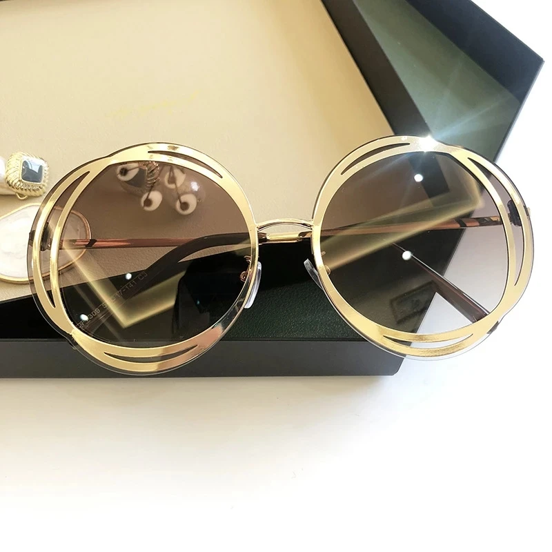 2020 New Flower Round Women Sunglasses Big Frame European And American Fashion Glasses Slimming Trend Sunglass
2020 New Flower Round Women Sunglasses Big Frame European And American Fashion Glasses Slimming Trend Sunglass