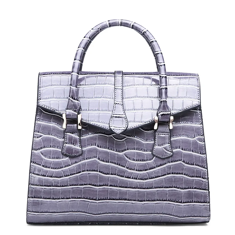 Factory luxury elegant office bags big capacity crocodile pattern 2020 leather designer handbag
Factory luxury elegant office bags big capacity crocodile pattern 2020 leather designer handbag