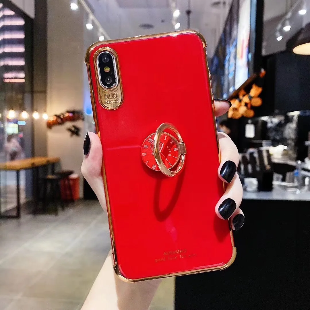 Trend Clock Airbag plating Phone Case Cover for iPhone 12 with Bracket, Colors optional
Trend Clock Airbag plating Phone Case Cover for iPhone 12 with Bracket, Colors optional