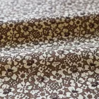 floral poplin polyester cotton 70/30 fabric for dress woman