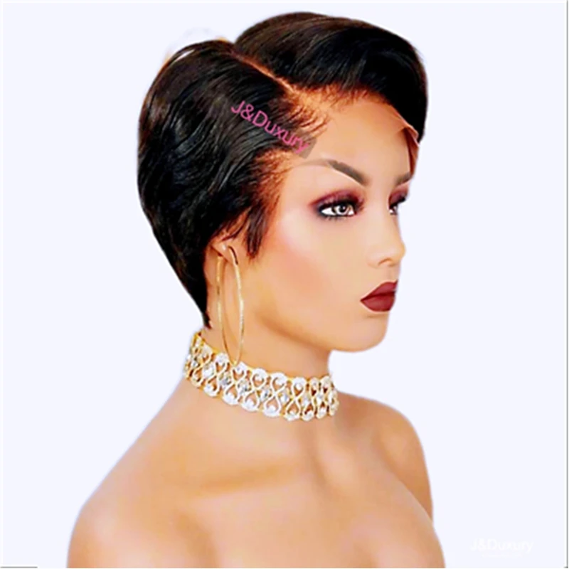 new pixie cut human hair wig short human hair wigs for black women hd swiss lace frontal wig for black women, Natural color lace wig
new pixie cut human hair wig short human hair wigs for black women hd swiss lace frontal wig for black women, Natural color lace wig