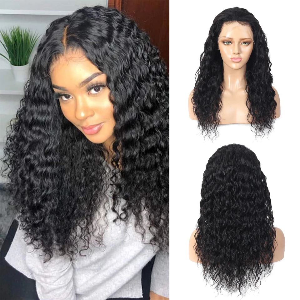 water wave lace front wig 8-30 inch Pre Plucked Brazilian Curly Human Hair Wig 13*4 Swiss Lace 100% Human Hair Wig for women
water wave lace front wig 8-30 inch Pre Plucked Brazilian Curly Human Hair Wig 13*4 Swiss Lace 100% Human Hair Wig for women