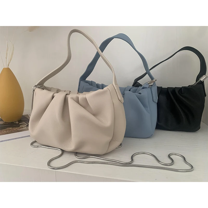 Summer New Cloud Bag Fold 2021 Popular Women's Handbag Trend Crossbody Handle Bags, 4 colors
Summer New Cloud Bag Fold 2021 Popular Women's Handbag Trend Crossbody Handle Bags, 4 colors