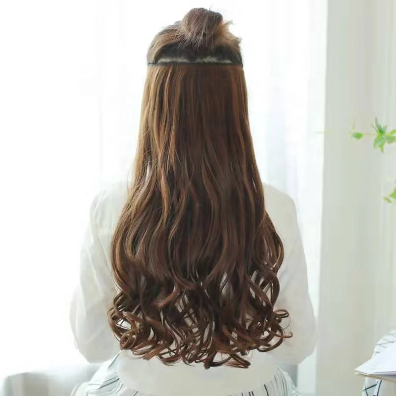Tendency 5 pat clamp Pear flower roll Hair piece Spot supply Big curly loose wave dense fluffy 5 clip hair extensions headwear, 2/30# 2/33# 2# 1b#
Tendency 5 pat clamp Pear flower roll Hair piece Spot supply Big curly loose wave dense fluffy 5 clip hair extensions headwear, 2/30# 2/33# 2# 1b#
