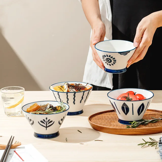 Japanese High Temperature Unglazed High Foot Bowl Coloured Ceramic Tableware Soup Bowl Rice Bowl
Japanese High Temperature Unglazed High Foot Bowl Coloured Ceramic Tableware Soup Bowl Rice Bowl