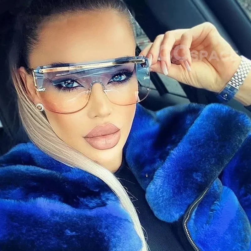 Fashion New Flat Top Sun Glasses Metal Oversized Framless Shades Luxury Women 2021 Rectangular Sunglasses UV, Custom colors
Fashion New Flat Top Sun Glasses Metal Oversized Framless Shades Luxury Women 2021 Rectangular Sunglasses UV, Custom colors