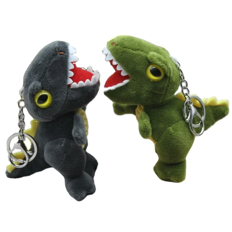 Creative cartoon short plush bully dinosaur toy lovers student key chain small pendant
Creative cartoon short plush bully dinosaur toy lovers student key chain small pendant