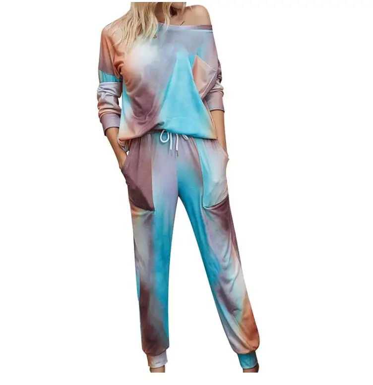 Women Pajamas Set Tie Dye Women's Lounge Wear Homewear Suit Loungewear Sets Sleep Wear Sleepwear Pajamas For Women
Women Pajamas Set Tie Dye Women's Lounge Wear Homewear Suit Loungewear Sets Sleep Wear Sleepwear Pajamas For Women
