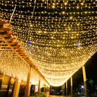Light 1.5M Led String Light Warm White Christmas Holiday Fairy Party Wedding Outdoor Decoration Lighting