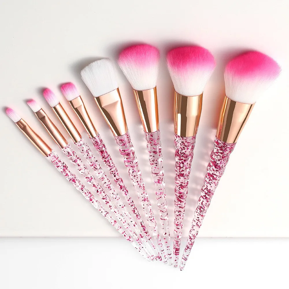 Purchase FLD Custom logo 8pcs Crystal handle Makeup Brushes Set Private label, Customized color 
Purchase FLD Custom logo 8pcs Crystal handle Makeup Brushes Set Private label, Customized color