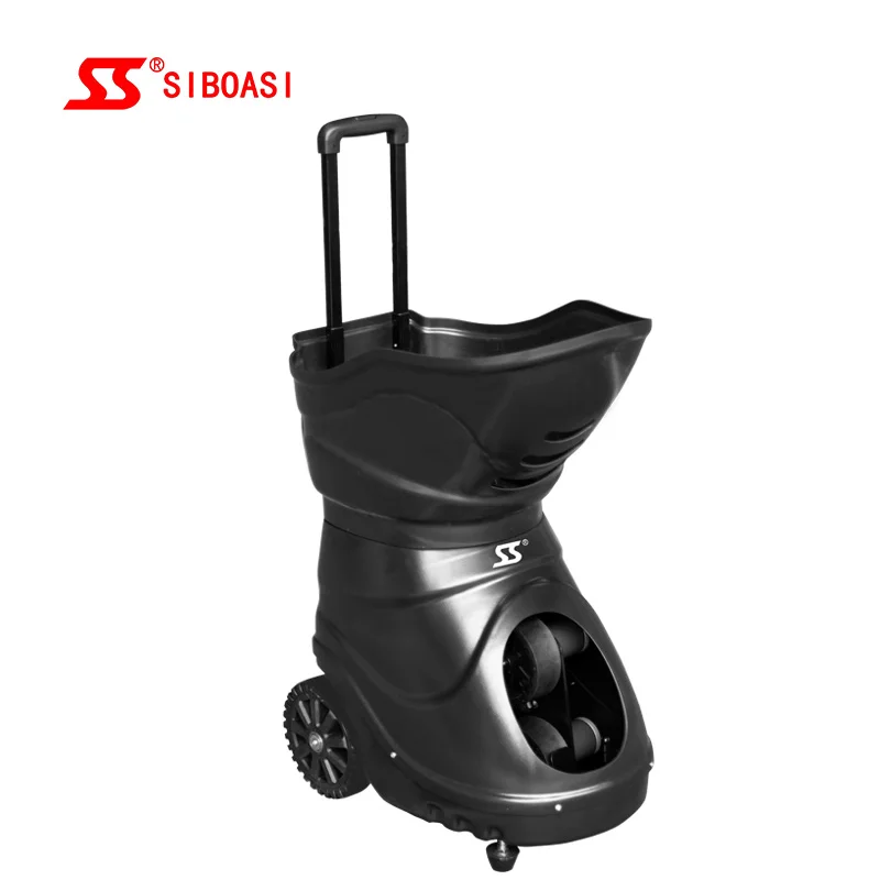 Tennis ball machine from Manufacturer, Black