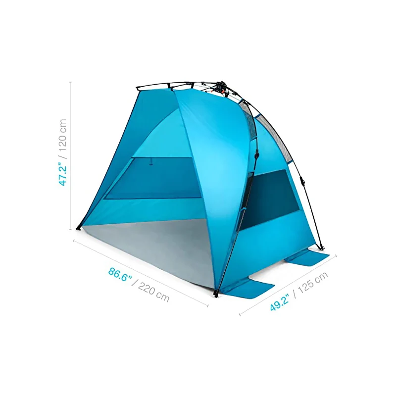 4 to 5 Person Instant Family summer Camping uv protection sun shade lightweight beach tent, Customzied
4 to 5 Person Instant Family summer Camping uv protection sun shade lightweight beach tent, Customzied