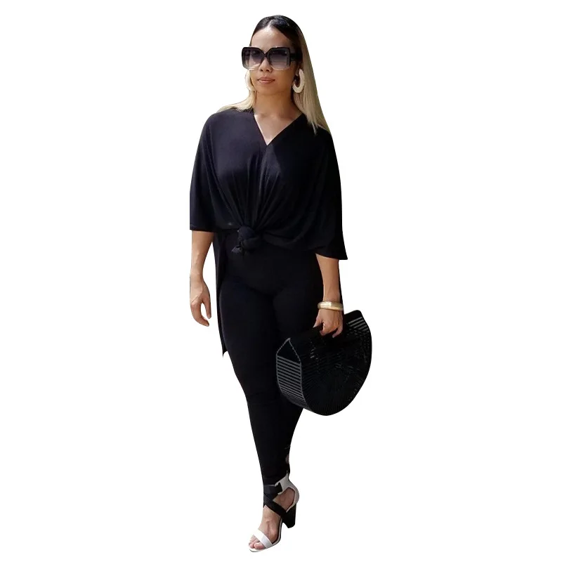 Plus size women clothing 2021 Autumn High Waist Pant Autumn Plain Blouse Long Pants Casual Plus Size Two Piece Sets, Picture shows
Plus size women clothing 2021 Autumn High Waist Pant Autumn Plain Blouse Long Pants Casual Plus Size Two Piece Sets, Picture shows