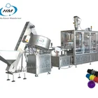 2 lanes hsp-2 pod lavazza nespresso coffee capsules filling sealing making machine