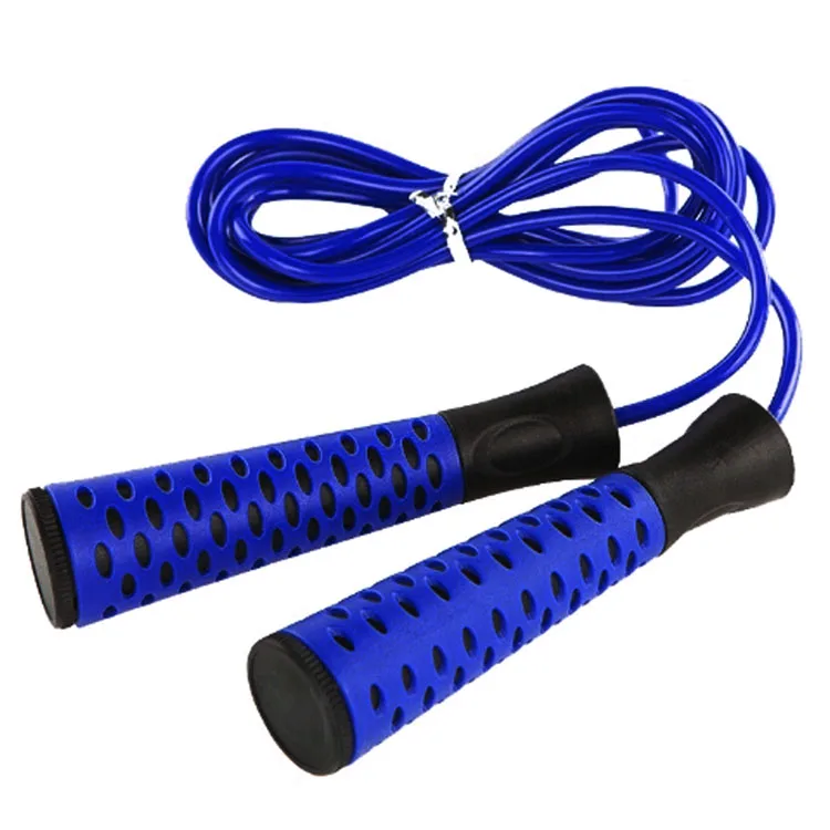 Factory 3 Meters Anti Slip Handle PVC Skipping Rope, Dark blue+black/customrized
Factory 3 Meters Anti Slip Handle PVC Skipping Rope, Dark blue+black/customrized