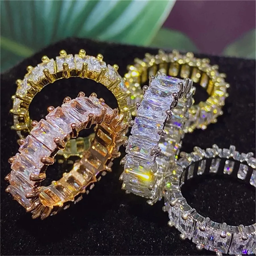 Luxury wedding rings jewelry women crystal iced 18k gold plated rings tennis cubic zirconia ring
Luxury wedding rings jewelry women crystal iced 18k gold plated rings tennis cubic zirconia ring