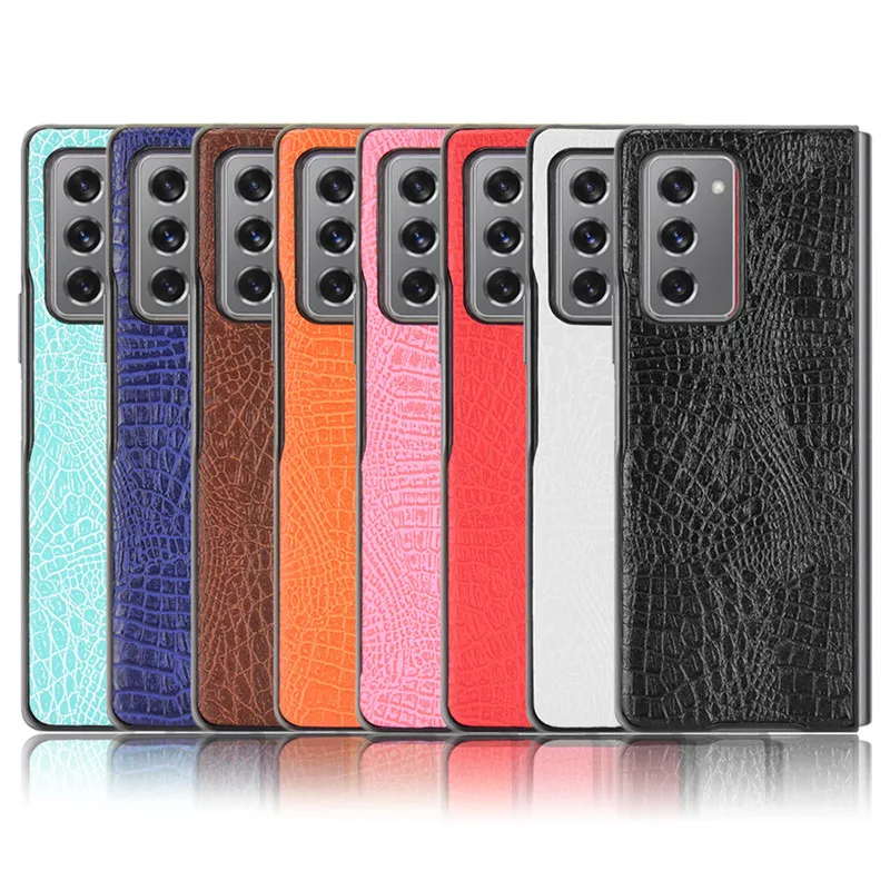 Wholesale Gen 2 Crocodile Leather Phone Case for Samsung Galaxy Z Fold 2 Phone Cover SGC01, 8 colors
Wholesale Gen 2 Crocodile Leather Phone Case for Samsung Galaxy Z Fold 2 Phone Cover SGC01, 8 colors