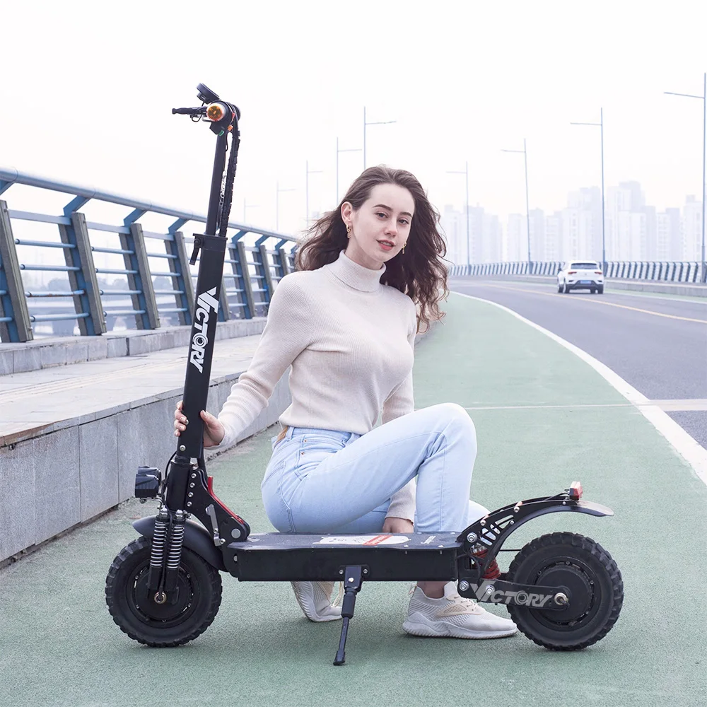 Victory pro Europe fast shipping electric scooter hot sales 18Ah 60KM Range powerful off-road scooter ectric with seat for adult
Victory pro Europe fast shipping electric scooter hot sales 18Ah 60KM Range powerful off-road scooter ectric with seat for adult