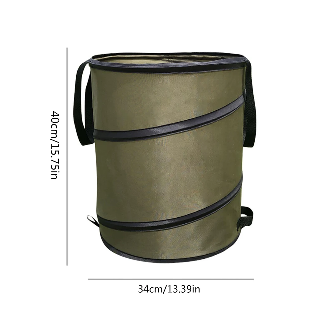 Garden Trash Can Pop-Up Trash Can Portable Foldable Garbage Leaf Container for Lawn Garden
Garden Trash Can Pop-Up Trash Can Portable Foldable Garbage Leaf Container for Lawn Garden