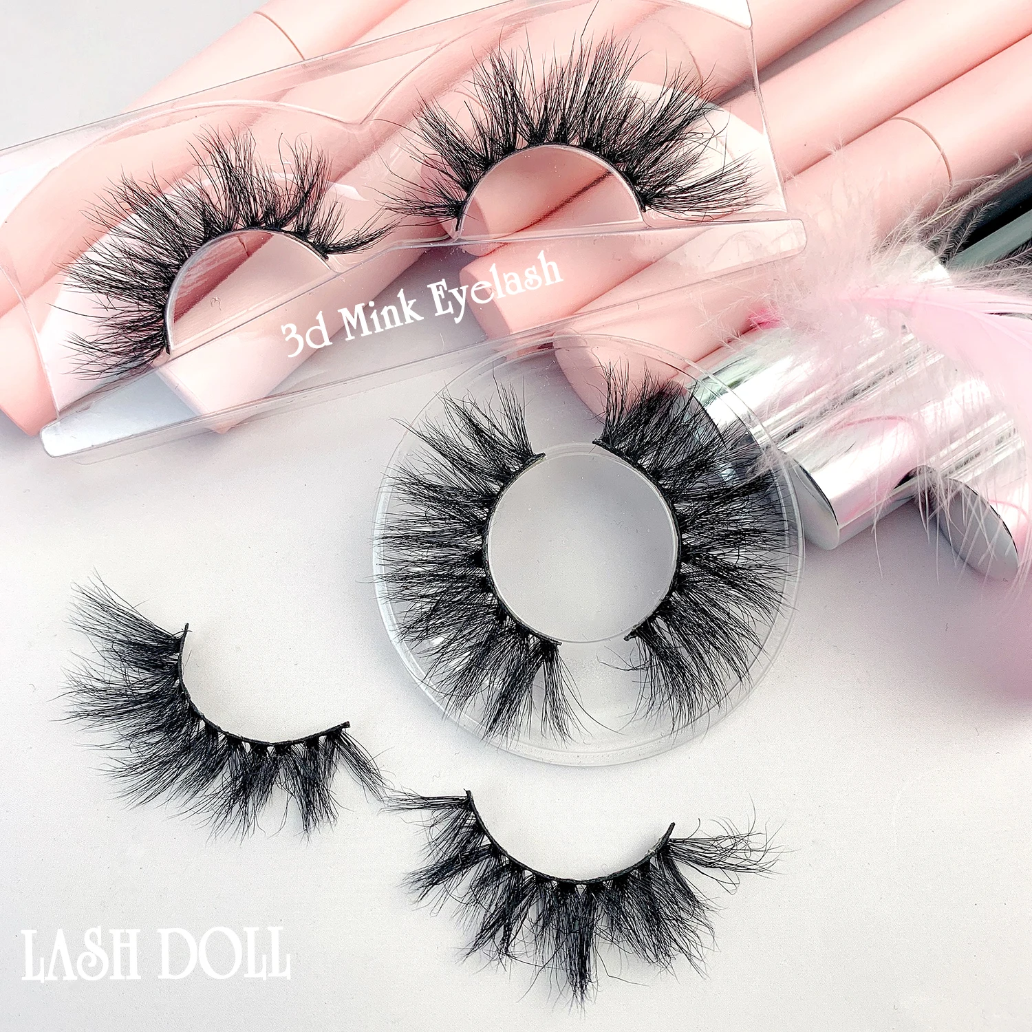 Jinbang 3d mink Eyelashes 18mm 20mm 3D Mink Lashes Fluffy Soft Natural Cross False Eyelashes Eye Lashes Reusable Eyelash
Jinbang 3d mink Eyelashes 18mm 20mm 3D Mink Lashes Fluffy Soft Natural Cross False Eyelashes Eye Lashes Reusable Eyelash
