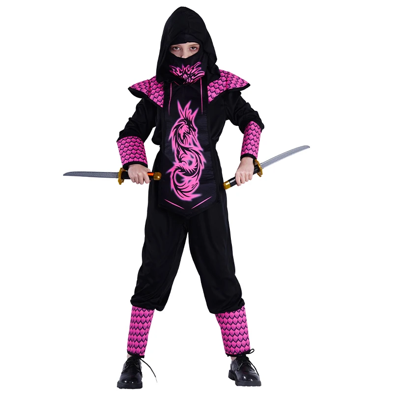 Girl's Cool Masked Ninja Costume Halloween Party Cos Dress Carnival Cosplay Shadow Ninja Costume
Girl's Cool Masked Ninja Costume Halloween Party Cos Dress Carnival Cosplay Shadow Ninja Costume