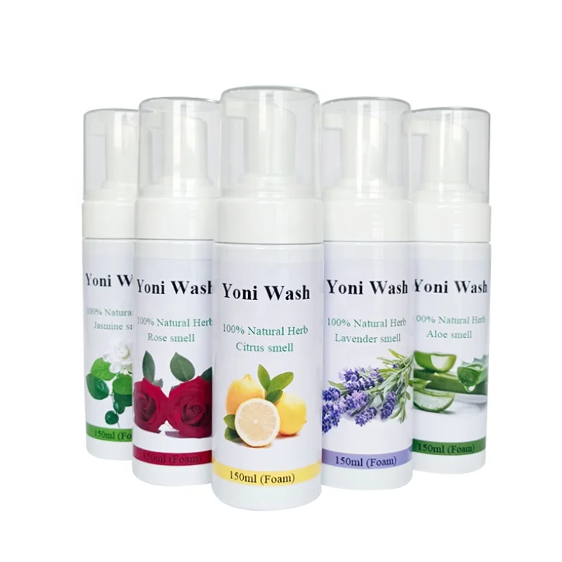 

150ml honey yoni wash foam intimate oem private label organic natural herbal feminine hygiene vaginal health PH