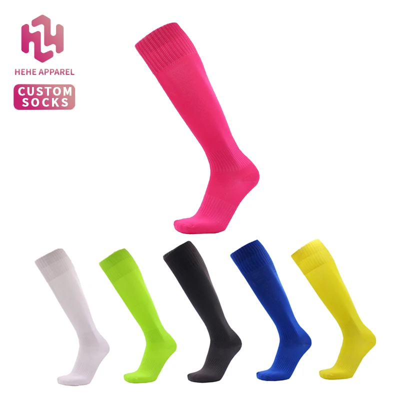 HEHE Men Women Custom Sports Soccer Socks Pure Color Professional Football Breathable Knee-High Running Training Long Stockings
HEHE Men Women Custom Sports Soccer Socks Pure Color Professional Football Breathable Knee-High Running Training Long Stockings