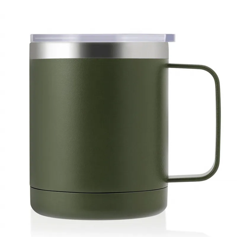 Stainless steel double wall insulated personalized metal coffee travel mug with handle and lid for wholesale, Customized logo
Stainless steel double wall insulated personalized metal coffee travel mug with handle and lid for wholesale, Customized logo
