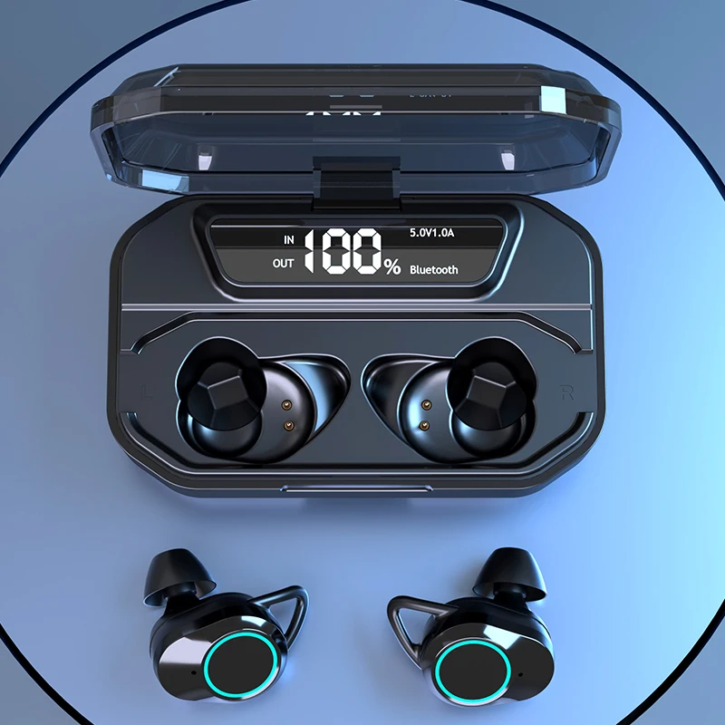IPX7 Waterproof Earphone Wireless G02 Touch Control 3500mAh Battery 6D Stereo Sound TWS Wireless Earphone
IPX7 Waterproof Earphone Wireless G02 Touch Control 3500mAh Battery 6D Stereo Sound TWS Wireless Earphone