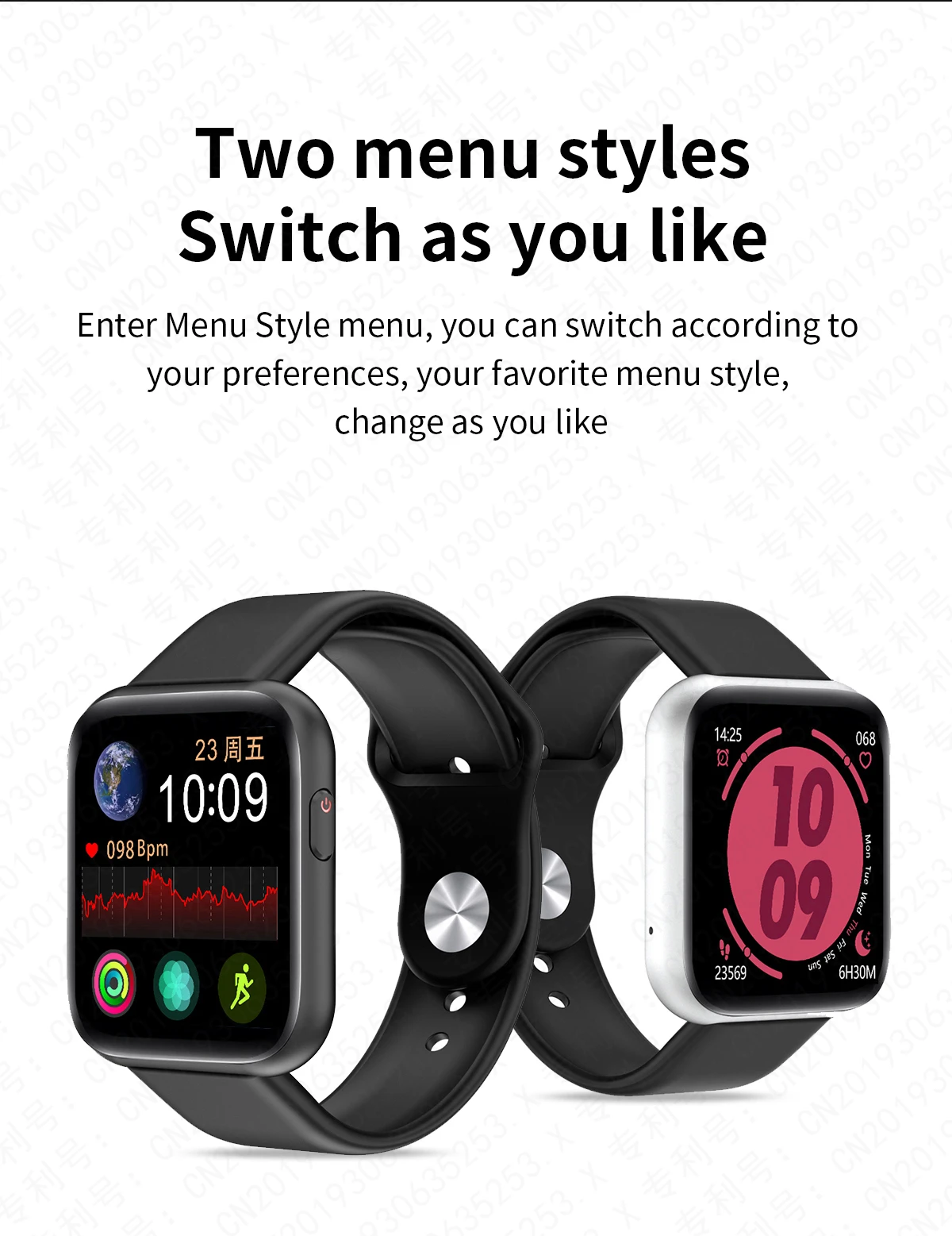 Y68 Plus 1.54'' IPS Color Screen Smart Watch Sport bt Smart Band Heart Rate Monitor Blood Pressure Fitness Tracker
Y68 Plus 1.54'' IPS Color Screen Smart Watch Sport bt Smart Band Heart Rate Monitor Blood Pressure Fitness Tracker