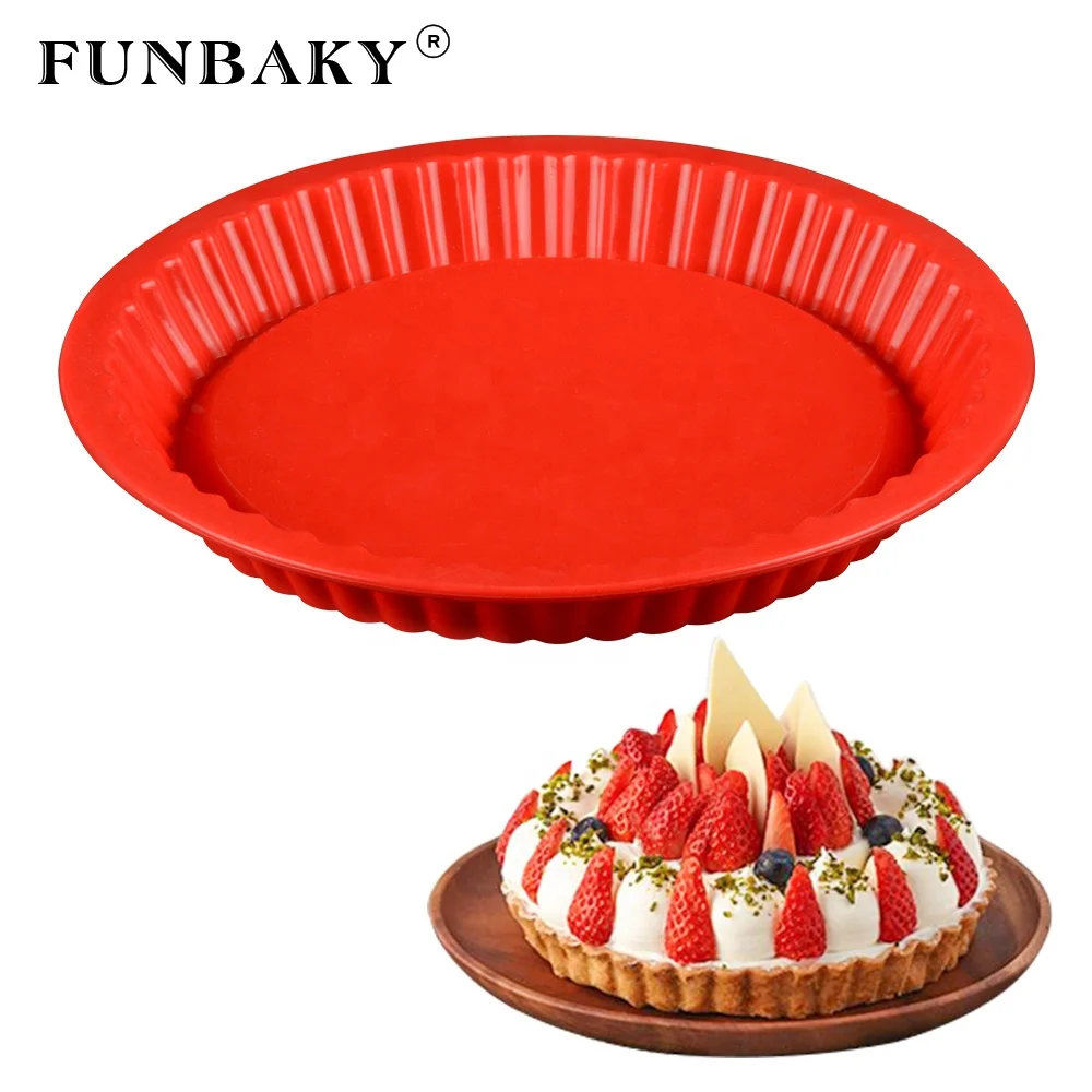 FUNBAKY Baking mold large volume round shape cake silicone mold large size cake mold kitchen baking tools, Customized color
FUNBAKY Baking mold large volume round shape cake silicone mold large size cake mold kitchen baking tools, Customized color