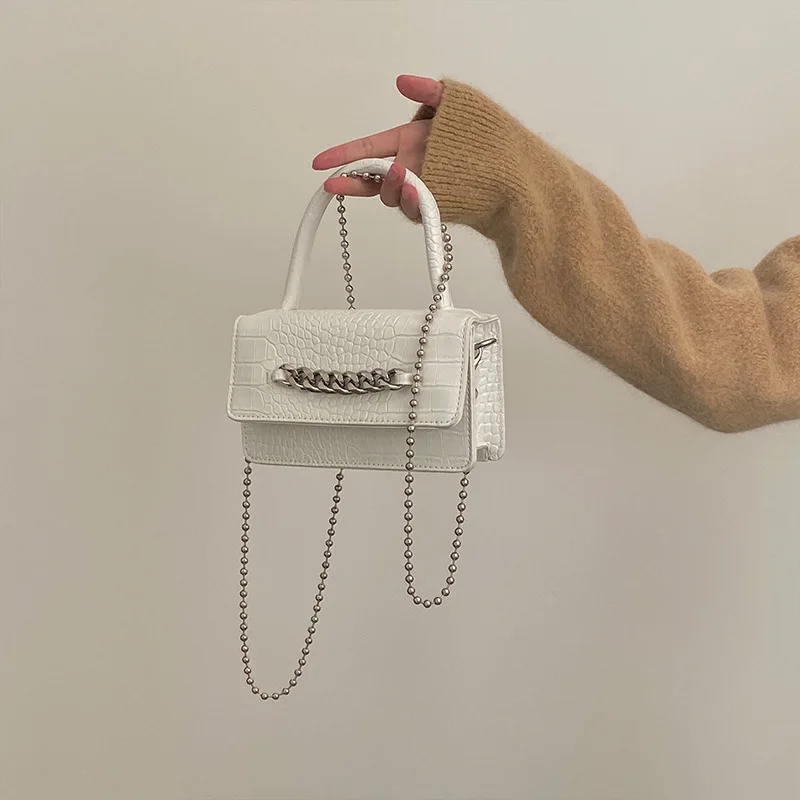 Mini Small Square Bag 2021 High Quality PU Leather Women's Handbag Crocodile Pattern Chain Shoulder Messenger Bags Handbag
Mini Small Square Bag 2021 High Quality PU Leather Women's Handbag Crocodile Pattern Chain Shoulder Messenger Bags Handbag
