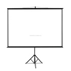Good Perfect Good Quality 1:1 Glass Beaded Tripod Projector Screen Portable Perfect Simple