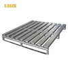 Metal heavy duty stacking durable double faced mild steel galvanized zinc high quality euro forklift pallet for warehouse