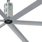 Fan Hvls Fans 6 Blades 220V/380V Hvls Industrial Giant Ceiling Fan