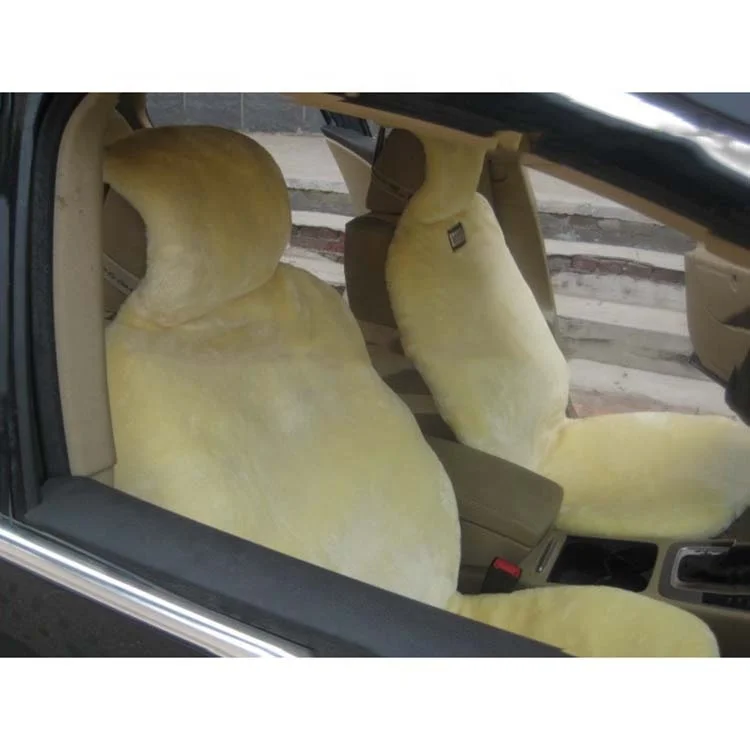 عالية الجودة دائم بأسعار معقولة تقليد غطاء مقعد السيارة جلد الغنم