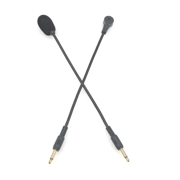 Replacement 3.5mm Game Mic Gooseneck Microphone Boom for gaming headphones, PC computers
Replacement 3.5mm Game Mic Gooseneck Microphone Boom for gaming headphones, PC computers