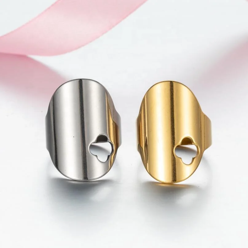 Minimalist Anillo Stainless Steel Rings For Women Male Silver Gold Plated Geometric Hollow Flower Finger Jewelry, Gold color
Minimalist Anillo Stainless Steel Rings For Women Male Silver Gold Plated Geometric Hollow Flower Finger Jewelry, Gold color