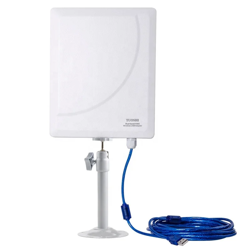 TUOSHI Long distance outdoor WIFI network adapter high gain antenna 5 M CABLE wireless USB adapter stable signal wifi antenna
TUOSHI Long distance outdoor WIFI network adapter high gain antenna 5 M CABLE wireless USB adapter stable signal wifi antenna