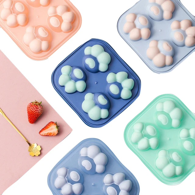Summer Cartoon Popsicle Mold Silicone Mold Lovely Dog Paw Pattern Mold For Cake Decorating Tools, Optional
Summer Cartoon Popsicle Mold Silicone Mold Lovely Dog Paw Pattern Mold For Cake Decorating Tools, Optional