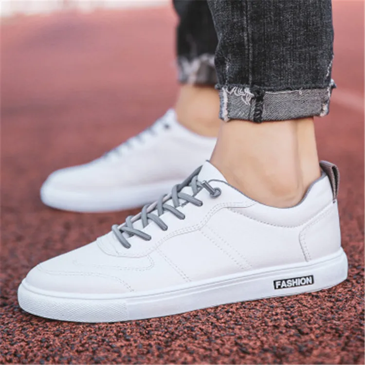 Hot selling spring men's casual sports shoes breathable pu men white shoes breathable lace-up sneakers QA036
Hot selling spring men's casual sports shoes breathable pu men white shoes breathable lace-up sneakers QA036