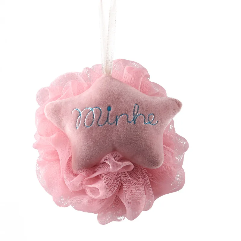 Natural children gift cartoon Star shape body shower bath puff sponge loofah mesh ball
Natural children gift cartoon Star shape body shower bath puff sponge loofah mesh ball