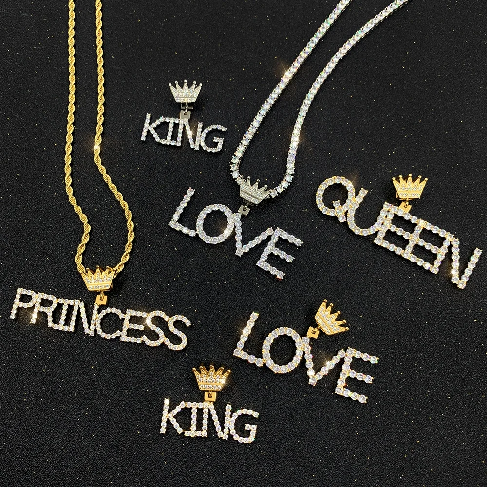 2022 hip hop new iced out custom diamond letter pendant LOGO name pendant cuban link chain necklace
2022 hip hop new iced out custom diamond letter pendant LOGO name pendant cuban link chain necklace